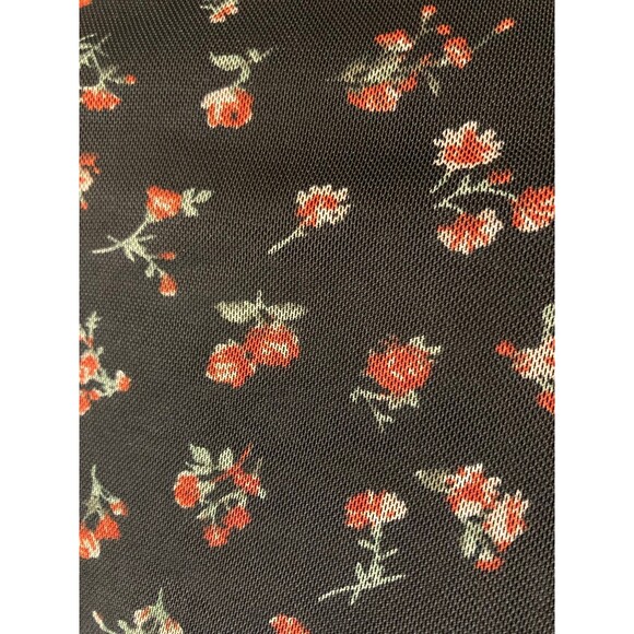 No boundaries, black floral mesh ruffle blouse - Picture 5 of 6